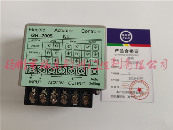 GH-2005電動(dòng)閥門模塊